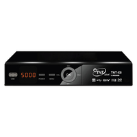 TNTSTAR TNT-X8 Nouveau Récepteur TV Satellite Combo DVB-S2X/T2/C Intégré V8 Décodeur TNT et Satellite Walkie-Talkie Décodeur de Tonalité