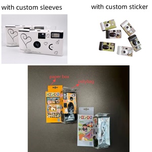 Appareil <span class=keywords><strong>photo</strong></span> jetable portable 35 mm en plastique, avec flash intégré, pour cadeau de mariage, vente en gros d'usine, OEM, ODM, personnalisé - Product Image 4