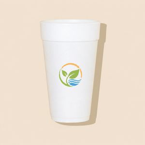 16oz 20oz Luxury Wedding Crest Custom Full Color Foam <b>Disposable</b> Cups Personalized for Hot Drinks 1000 - Product Image 2