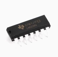 Nouvelle puce IC d'amplificateur opérationnel quadruple canal DIP-14 d'origine LM324N un produit IC spécialisé