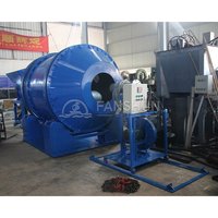 Four rotatif de fusion des métaux à l'huile pour cuivre laiton et aluminium four à mazout