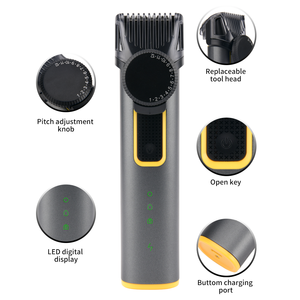 PRITECH 4-in-1 IPX5 tagliacapelli impermeabile macchina <span class=keywords><strong>professionale</strong></span> <span class=keywords><strong>per</strong></span> tagli di capelli da <span class=keywords><strong>barba</strong></span> - Product Image 2