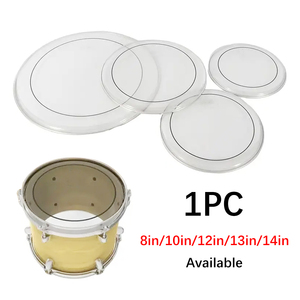 Parche <span class=keywords><strong>de</strong></span> tambor transparente <span class=keywords><strong>de</strong></span> 8/10/12/13/14/16/<span class=keywords><strong>22</strong></span> pulgadas para caja, <span class=keywords><strong>bombo</strong></span> o tom, parche <span class=keywords><strong>de</strong></span> repuesto universal <span class=keywords><strong>de</strong></span> PET - Product Image 5