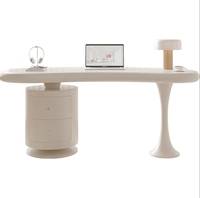 Bureau de style crème petit appartement maison tenir léger luxe bureau simple moderne simple bureau d'ordinateur