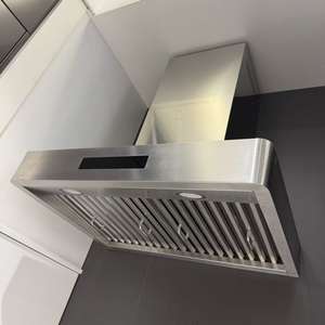 36 pouces. Hotte de cuisine, moteur ultra-silencieux à grille simple, 2 lumières LED, filtre à déflecteur en acier inoxydable - Product Image 6