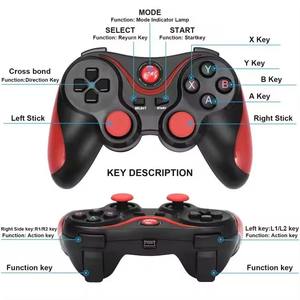 คอนโทรลเลอร์เกมไร้สาย <span class=keywords><strong>X3</strong></span> บลูทูธ ความหน่วงต่ำ สำหรับสมาร์ทโฟน พีซี แล็ปท็อป สมาร์ททีวี เล่นคนเดียว - Product Image 3