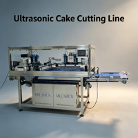 Système de découpe ultrasonique pour gâteaux, pains, fromages et produits de boulangerie, coupe nette avec réglages de portion flexibles
