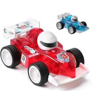 Apprendimento esperimenti educativi Kit di scienze per auto a energia verde giocattoli a stelo giocattoli per auto da corsa alimentati ad acqua salata