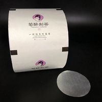 Vente en gros de film d'étanchéité Usine de film d'étanchéité LOGO personnalisé Film d'étanchéité à chaud Film d'étanchéité pour gobelets en papier Jus de café Lait de thé Film d'étanchéité pour gobelets en plastique