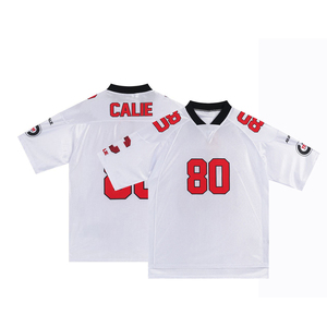 Conjuntos Deportivos Personalizados de Primera Calidad para Fútbol, Béisbol, Baloncesto y Ropa Urbana, Camisetas Deportivas Cortas con Estampado y Malla - Product Image 6