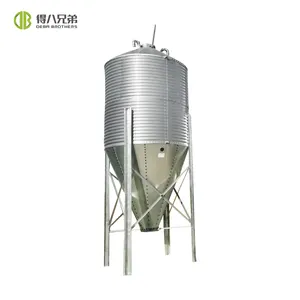 Hot Dip Galvanized Silo pig feeder farm auto feeding system