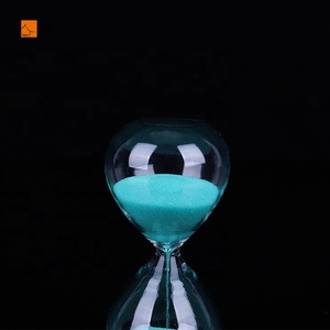 ALEO Hot Sale Classic Robin <strong>Egg</strong> Blue <strong>Sand</strong> Hour Glass Crystal Hourglass 3min 5min <strong>Sand</strong> <strong>Timer</strong> Stands <strong>with</strong> logo Without logo - Product Image 2