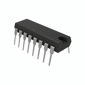 Componente de circuito integrado lógico electrónico 16 DIP (0.300", 7.62mm) IC COUNTEADOR BINARIO 14 BITES 16DIP MC74HC4060ANG En stock - Product Image 1