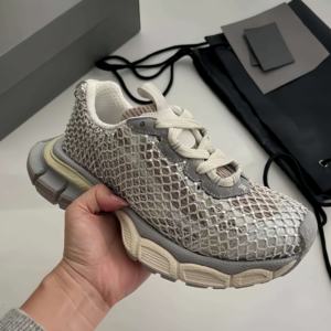 Zapatillas Deportivas de Diseño de Alta Calidad 2025 para Hombre y Mujer, de Malla y Cuero Genuino, con Cordones, Lujosas, Casuales, Antideslizantes, a la Moda - Product Image 3
