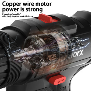 NEOBRISKEN Household Cordless <b>Drill</b> Two-speed Lithium Set Impact Rechargeable <b>Hand</b> Kit N323 Brushless Impact <b>Drill</b> N323 - Product Image 2