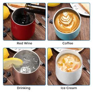 แก้วกาแฟสแตนเลสพร้อมโลโก้,แก้วกาแฟไวน์ขนาด2021 12ออนซ์ของขวัญสำหรับคุณแม่แบบใหม่ - Product Image 6