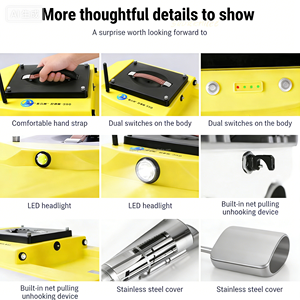 Barco Cebador de Pesca <span class=keywords><strong>RC</strong></span> S90 con Motor sin Escobillas de Súper Velocidad para Agua Salada con GPS para Pesca de Surf con Batería de 60000 mAh - Product Image 4