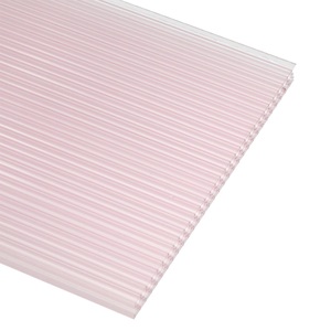 Plaque alvéolaire en polycarbonate transparente personnalisable couleur nid d'abeille pour toiture, serre, <span class=keywords><strong>panneau</strong></span> solaire en <span class=keywords><strong>plastique</strong></span> PC - Product Image 2
