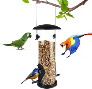 Outdoor automatisches Kolibrier-Fütterungsgerät Balkon hängende Vogel-Fütterstation Haustierschalen und Fütterungen Alljahreszeiten nicht unterstützt