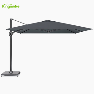 Parasol de jardin personnalisé en aluminium pour la pluie avec led Grand porte-à-faux droit pour l'extérieur - Product Image 2