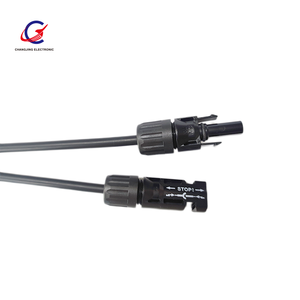 Slocable ที่มีคุณภาพสูง1500โวลต์ DC 2เมตร4มิลลิเมตรพลังงานแสงอาทิตย์ขยายสายเคเบิลที่มีสองด้านเชื่อมต่อ - Product Image 5