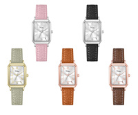 Montre-bracelet pour femme 2026, cadran argenté soleil, chiffres romains vintage, OEM ODM, logo personnalisé