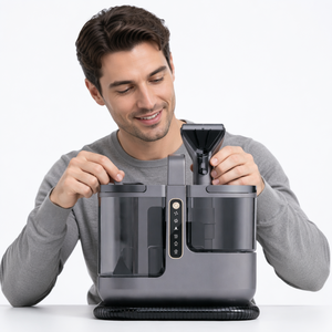 Nettoyeur de tissus à vapeur pour nettoyage et stérilisation, machine à eau chaude pour l'<span class=keywords><strong>entretien</strong></span> des tapis et canapés d'hôtels et de bureaux - Product Image 6