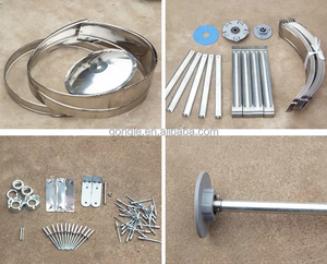 พัดลมแบบติดตั้งบนหลังคาใช้สำหรับระบายอากาศที่มีฐานสแตนเลส - Product Image 4