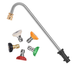ก้านต่อเครื่องฉีดน้ำแรงดันสูง 36 ซม. สแตนเลส ทองเหลือง เชื่อมต่อเร็ว สำหรับปืนฉีดน้ำล้างรถ - Product Image 3