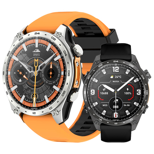 Reloj Inteligente Redondo Amoled HD300 Pro con GPS, Mapa Fuera de Línea, Linterna, 4GB de Almacenamiento, Resistente al Agua 3ATM, Reloj Deportivo para Hombres - Product Image 1