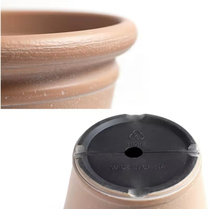 Paila De Plastico Macetero Flor Cerámica Mini Maceta XL Jarrón al aire libre Contenedores de plástico para arreglos florales de jardín - Product Image 5