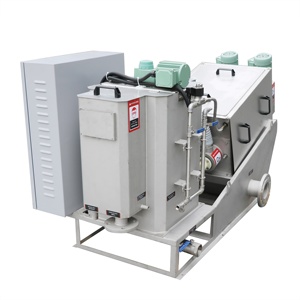 Máquina deshidratadora de prensa de tornillo Tratamiento de aguas residuales para depuradora de aguas residuales en la industria ecológica - Product Image 3