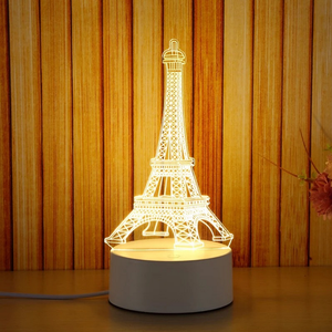 Newest Touch Control Hologram <strong>Projector</strong> 3D LED Table <strong>Lamp</strong> Projection Night Light - Product Image 2
