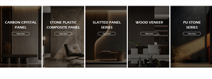 Panel Decorativo de Pared SPC con Patrón de Mármol, Panel de PVC WPC Resistente al Agua y a la Humedad para Sala de Estar - Product Image 5