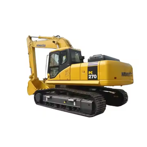 Excavadora usada Komatsu de Boutique de buena venta, equipo de engranaje de motor de refrigeración por agua de 27 toneladas, rendimiento intacto fuerte, 270-8, - Product Image 2