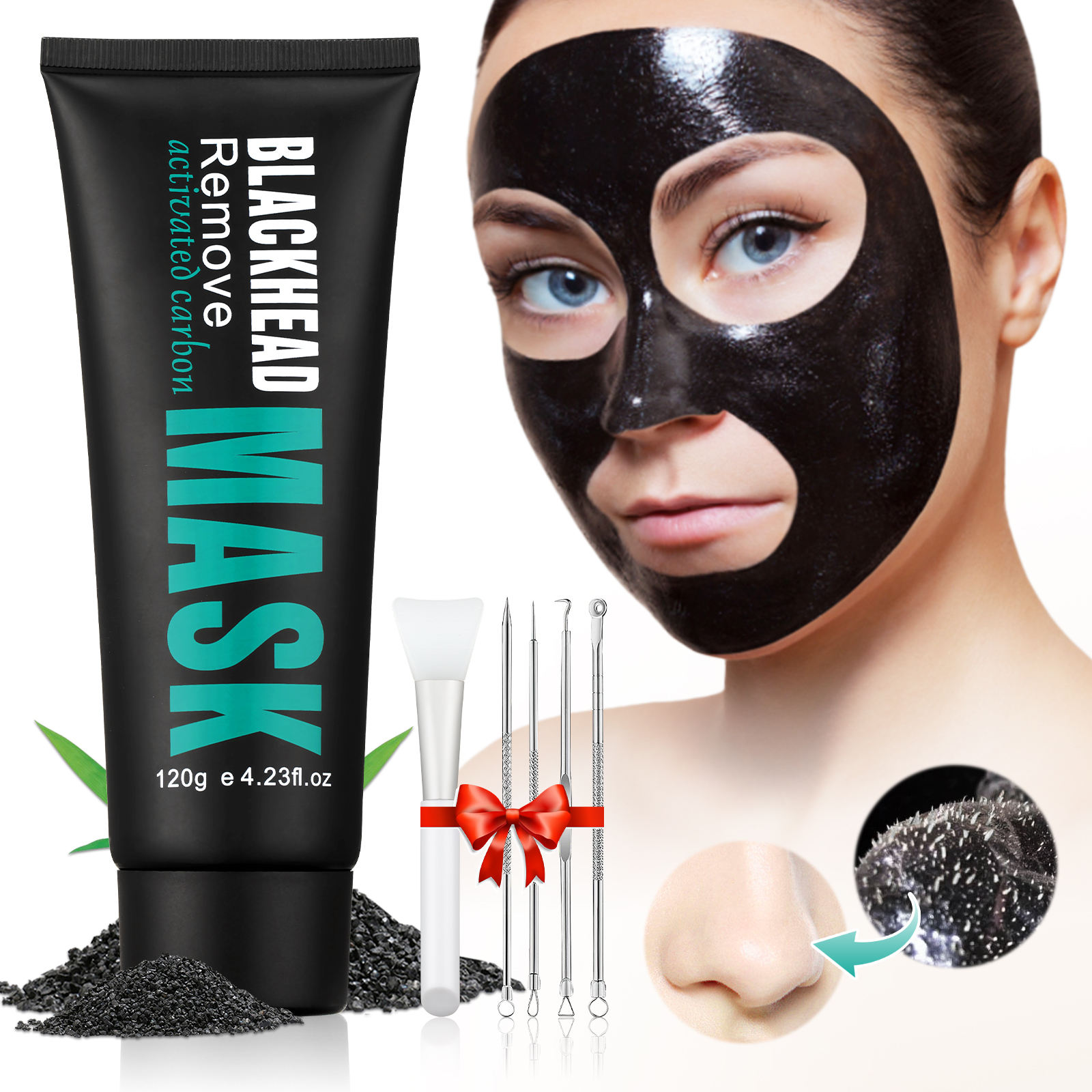 Blackhead Remove Activated Carbon Mask