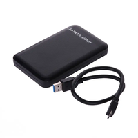 Boîtier de disque dur sans outil 2.5 pouces Iii Hdd 5gbps 3 to boîtier de disque dur en plastique Ssd