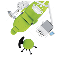 Fauteuil dentaire électrique de luxe LK-AF101 avec unité complète et pièces de rechange – Prix compétitif