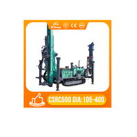 Foreuse à circulation inversée sur chenilles CSRC500 XL, moteur diesel 129/132 kW, profondeur de forage 350/500 m, pour l'exploitation minière et les études géotechniques