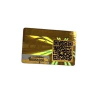 Autocollants à gratter de conception privée personnalisée avec code qr