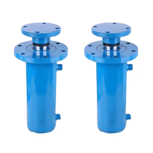 Cilindro hidráulico telescópico con brida de alta resistencia, camión volquete, cilindro hidráulico telescópico, máquina de prensa, cilindro hidráulico con brida - Product Image 1