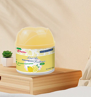 Gel solide de parfum citron longue durée pour voiture rafraîchissante personnalisée Rayshine pour parfum d'air 100 G