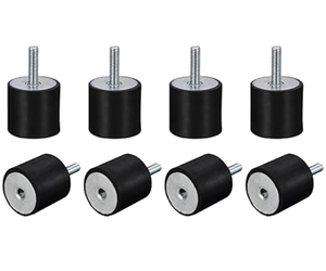 Amortisseur de vibrations cylindrique multi-matériaux personnalisé LeGood, compatible OEM pour équipement de machines-outils - Product Image 5