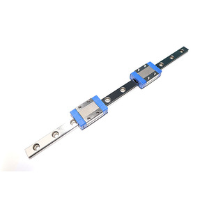 Riel de guía lineal KGG Ball MGR, deslizador de precisión de acero inoxidable en miniatura con bloqueo superior e inferior, alta precisión - Product Image 4