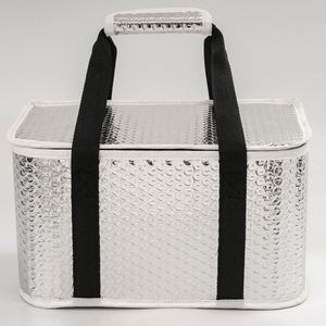 Bolsa Térmica de Aluminio para Refrigerar, Bolsa Aislante para Entrega de Alimentos, Pasteles y Pizza, con Asa Suave y Resistente - Product Image 1