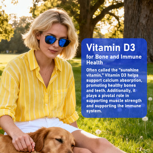 Factory Direct Vitamin D3 Gummies with Total Carbohydrate Powerful Body Cleanse Daily Supports Maintain Immune Health Gummies - Product Image 5
