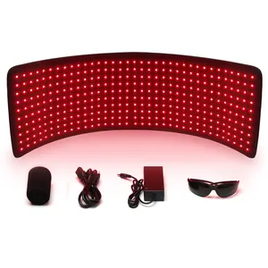 赤色光療法装置体の痛みを和らげるための大型パッドウェアラブルラップ赤色光と近赤外LEDライトベルト