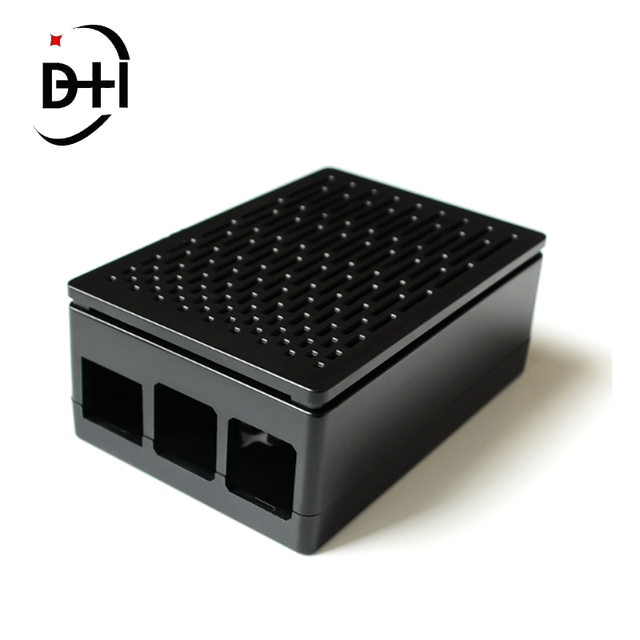 for Raspberry Pi 3b+ 3.5 Inch Touch Display Case Can Install Cooling Fan 2 In 1 Chassis Abs Box