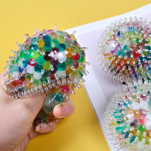 Most Popular TPR Soft Colorful Beads Spiky <b>Ball</b> Pressure Release Promotional Gift Decompression <b>Squeeze</b> Toys for Kids Adults - Product Image 3
