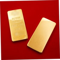 Réplique sur mesure de barre d'or de 1 kg en laiton massif avec gravure de logo 3D personnalisée dans un coffret en velours de luxe